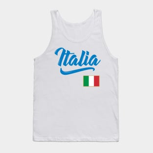 Italia Flag Italian Italy Family Pride Tank Top